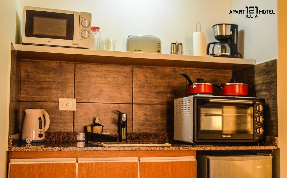 Illia 121 Apart Hotel Neuquén Zewnętrze zdjęcie
